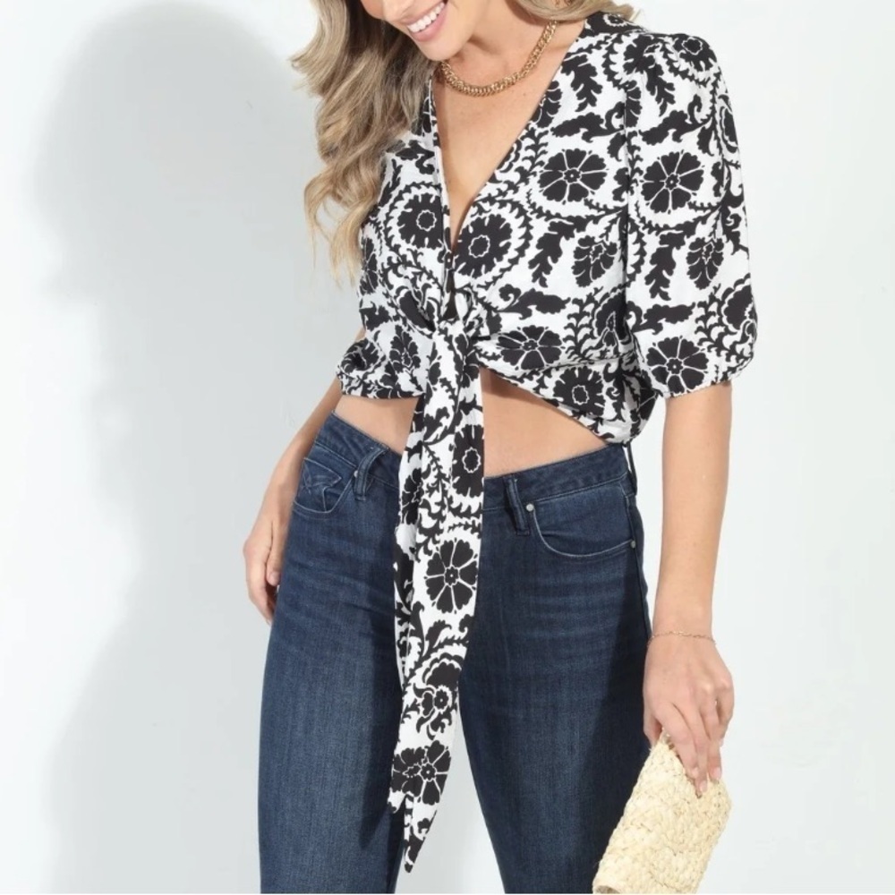 SOMA Lounge Coordinates Convertible Wrap Tie Waist Coverup